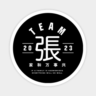 Team 張 Zhāng / Cheung Magnet